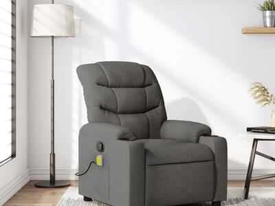 vidaXL massaažitool, tumehall, kangas