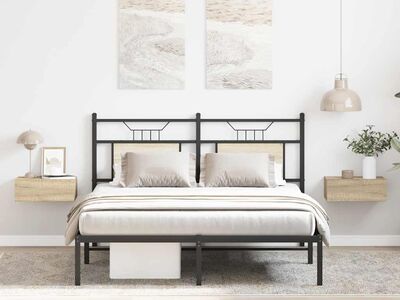 vidaXL seinakinnitusega öökapid Sonoma tamm 40x30x15 cm tehispuit