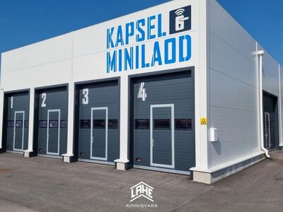 Laopinnad 18-72m²! Valgustus, küte, kaameravalve!