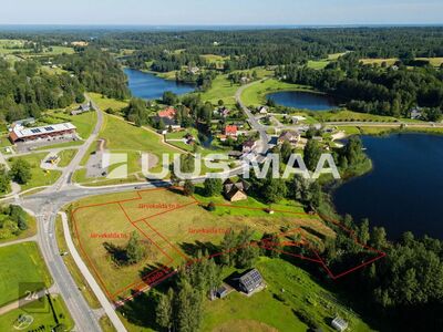 Eksklusiivsed elamumaa krundid Rõuge südames Suurjärve kaldal