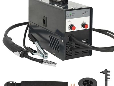 vidaXL keevitusmasin, gaasita, Flux Core MIG 120 A