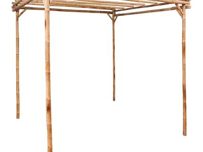 vidaXL lehtla bambusest, 170 x 170 x 220 cm