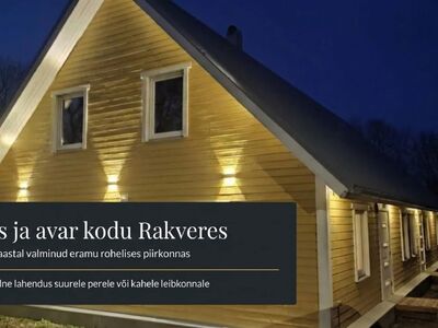 Avar kodu Rakveres odava küttekuluga 1100€ a