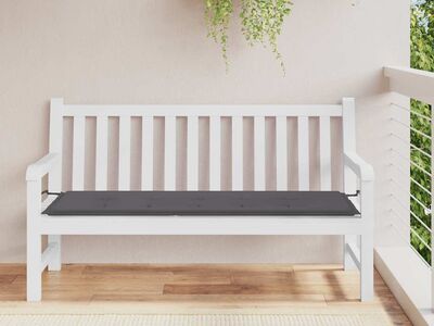 vidaXL aiapingi istmepadi, antratsiit, 150x50x3 cm, oxford-kangas