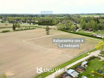 UUS HIND! 1,2 ha arenduspotentsiaaliga kinnistu