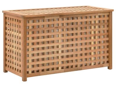 vidaXL pesukast 77,5 x 37,5 x 46,5 cm tugevast pähklipuidust