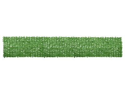 vidaXL rõdusirm, rohelised lehed, 600 x 100 cm