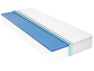vidaXL madrats 160 x 200 cm viskoosist mäluvaht 18 cm H2