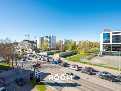 Suur, valgusküllane, rõduga korter
