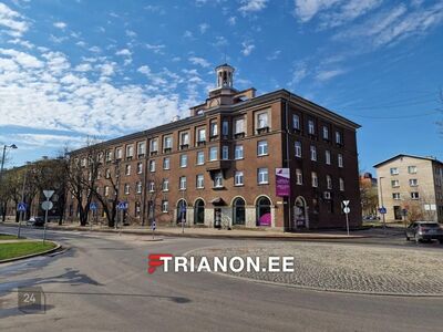 Müüa äripind Narvas, pindala - 50,7 m2, 1/4 korrus, heas seisukorras