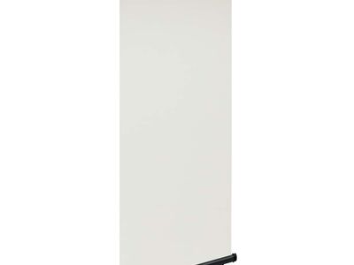 vidaXL rõdu külgsein, 85 x 250 cm, kreemjasvalge