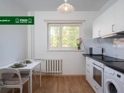 Renoveeritud eraldi tubadega perekorter kõrgel esimesel korrusel