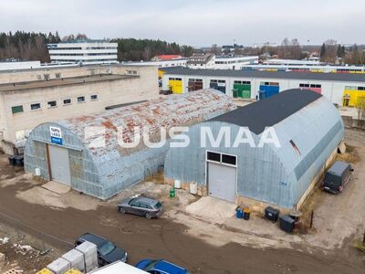 Telfriga tootmis- ja laoruumid.