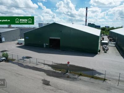 Suur PVC laohoone Tallinna külje all – 3775 m².