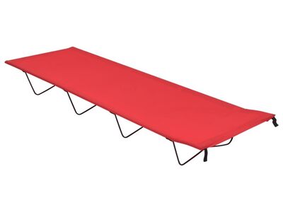 vidaXL matkavoodi 180x60x19 cm, oxford-kangas ja teras, punane