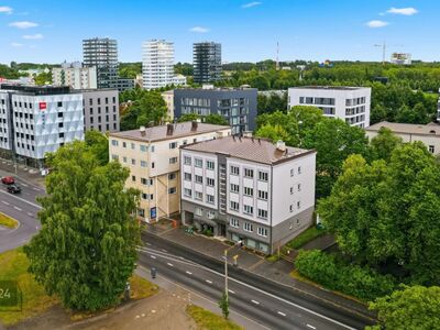 Müüa valgusküllane 2-toaline korter kesklinna südames