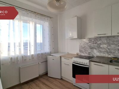 Üürile anda 1-toaline kaugküttega korter Riia mnt 28 majas, 5 korrusel