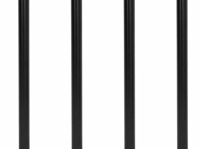 Reguleeritava kõrgusega lauajalad 4 tk, must, 870 mm