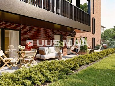 Terrassi ja privaatse rohealaga südalinna korter!