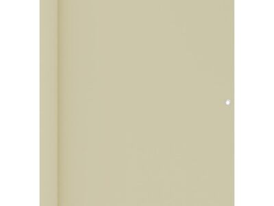 vidaXL rõdusirm, kreemjas, 120 x 500 cm, oxford-kangas
