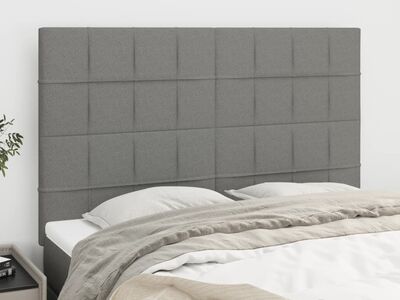 vidaXL peatsiplaat, tumehall, 144 x 5 x 118/128 cm, kangas