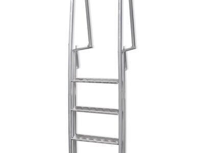vidaXL 4-astmeline basseiniredel alumiiniumist, 167 cm