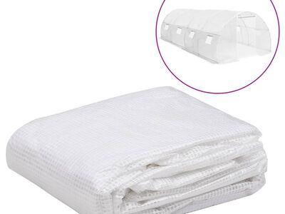 vidaXL kasvuhoone asenduskate (18 m²) 3x6x2 m, läbipaistev