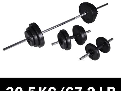 Kangi + 2 hantli komplekt 30,5 kg