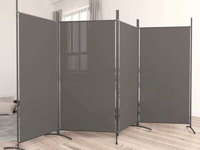 vidaXL 4-paneeliga ruumijagaja, antratsiithall, 346x180 cm, kangas