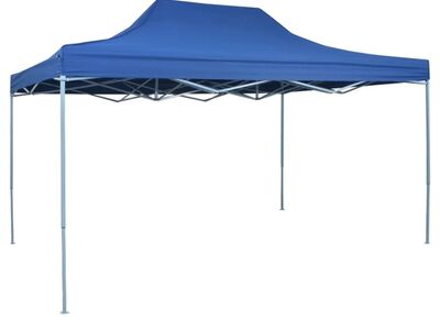 vidaXL kokkupandav pop-up telk, 3 x 4,5 m, sinine