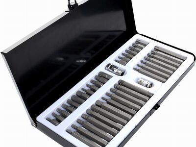 Otsikute komplekt torx, tähik kuuskant 40-osa