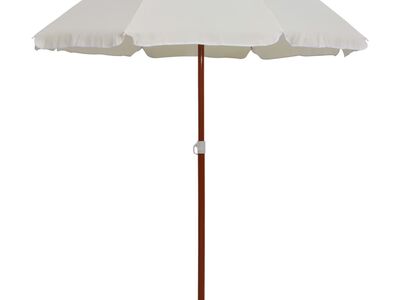 vidaXL aia päikesevari, teraspostiga, 180 cm, beež