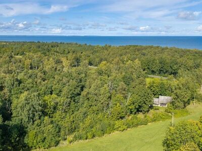 Vana talukoht metsa sees, linnulennult 550m merest
