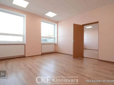 KAHE RUUMIGA BÜROORUUM! EINEVATE SUURUSTEGA BÜROOPINNAD!
