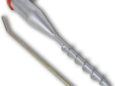 vidaXL päikesevarju alus 55 cm tsingitud teras