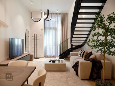 Loft tüüpi korter, kogu mööbel hinnas!