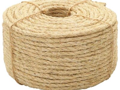 vidaXL köis 100% sisal 6 mm 100 m