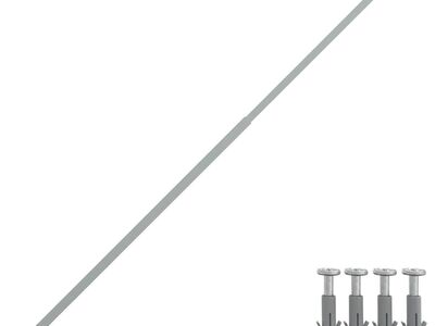 vidaXL reguleeritav turvaaknatrell, 710–1200 mm