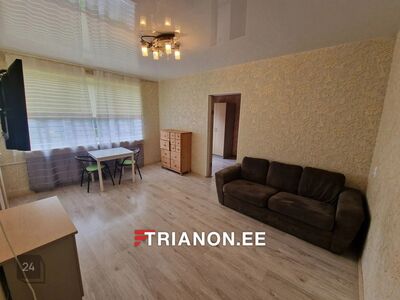Аnda üürile 2-toaline korter Narvas, 38,7 m2, 2/3 korrus, heas korras