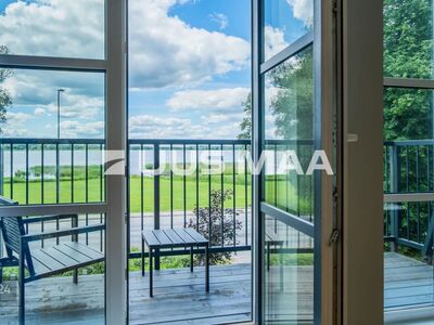 Avar kolmetoaline korter vaatega Tamula järvele