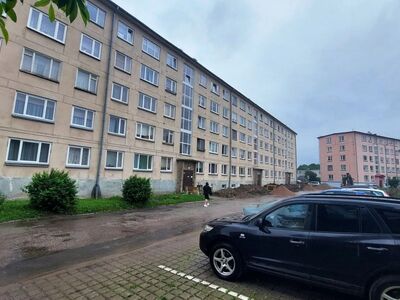 Müüa kahetoaline korter aadressil Viru pst 18, Sillamäe linnas, üldpinnaga 38,80 m², asub hoone