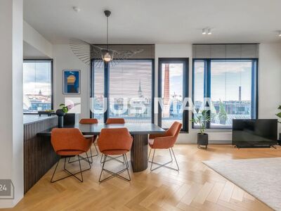 Suure terrassiga penthouse Talsinki ja Vanalinna vaadetega
