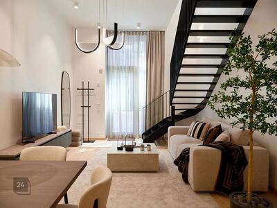 Loft tüüpi korter, kogu mööbel hinnas!