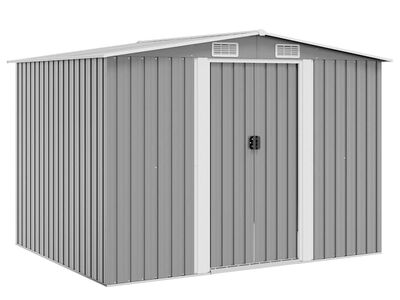 vidaXL aiakuur metallist 257 x 205 x 178 cm, hall