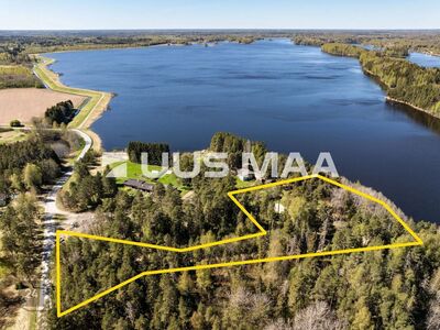 Detailplaneeringuga järveäärne kinnistu looduskaunis asukohas