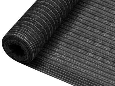 vidaXL privaatsusvõrk, antratsiit, 1,5 x 50 m, HDPE, 75 g/m²