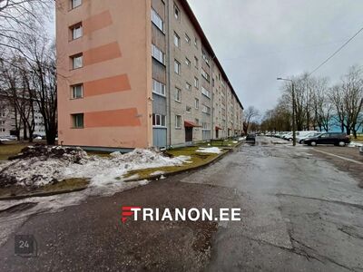 Müüa 3-toaline korter Narvas, 59,1 m2, 5/5 korrus, rahuldavas korras