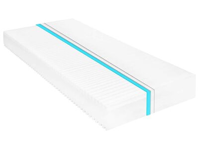 vidaXL madrats 120 x 200 cm 7 tsooni PU-vaht 16 cm H2 H3