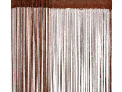 vidaXL nöörkardinad 2 tk, 140 x 250 cm, pruun