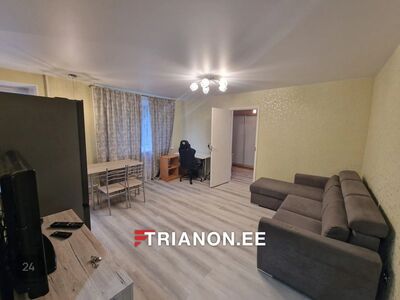 HELISTA KOHE: +3725211733Anda üürile 2-toaline korter Narvas, 39,6 m2, 1/4 korrus, heas korras